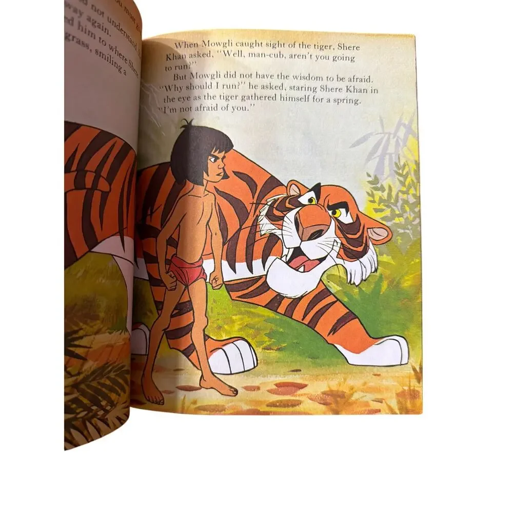 Walt Disney's The Jungle Book a Little Golden Book Hardcover VTG Vintage 1998